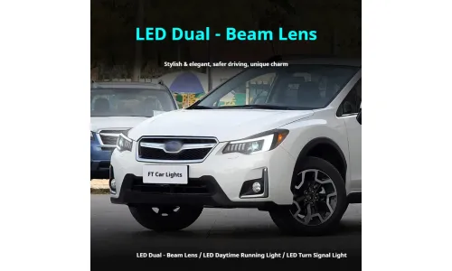 Фары передние LED с ходовыми огнями для Subaru XV (2012-2017), комплект, комплект, FT Carlight Carlight — фото 4