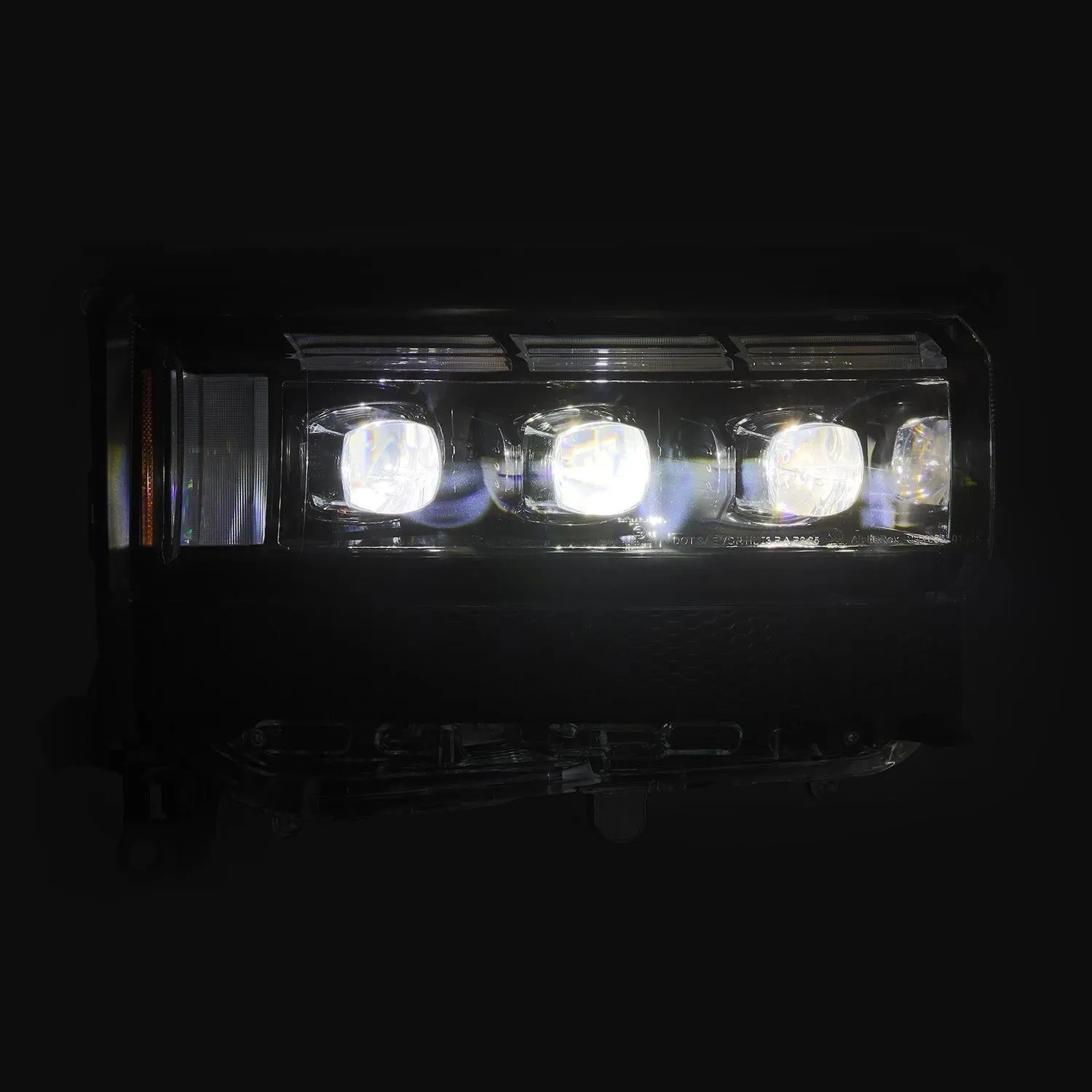 Фары светодиодные Nova Alpha-Black для Toyota Land Cruiser 2024–2026, AlphaRex — фото 5