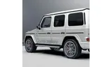 Боковые полосы Edition 55 с эмблемой Affalterbach Mercedes-Benz G-Класс W463A, белые Opalite White, 2 шт. — фото 2
