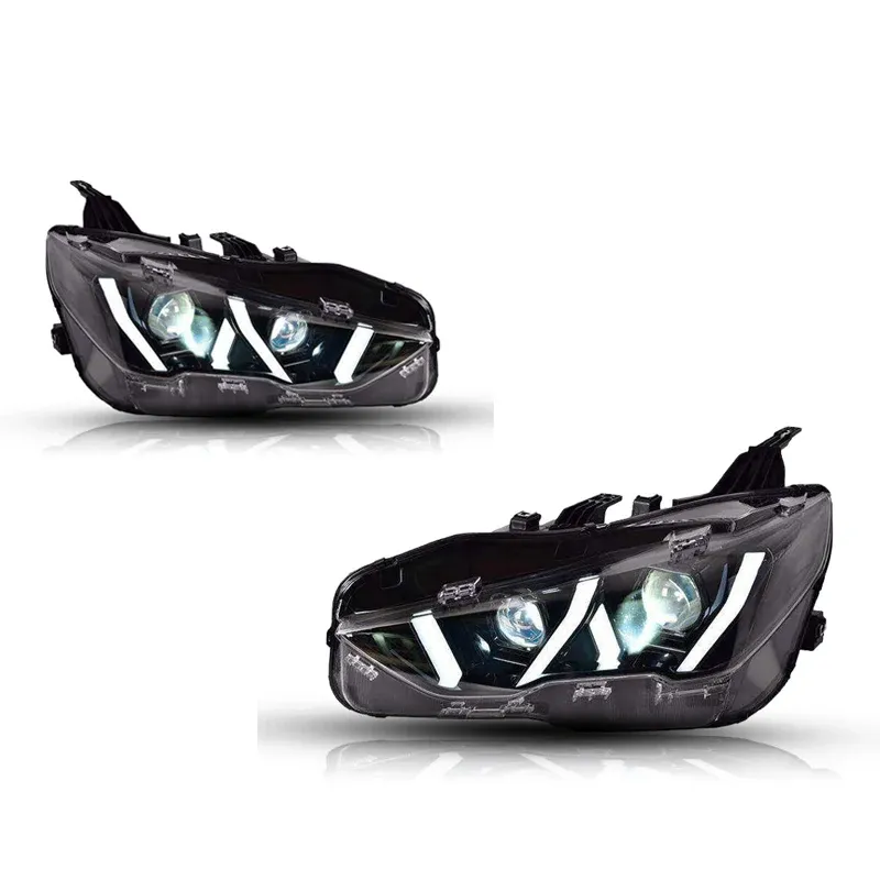 Фары передние LED с ходовыми огнями RGB для Trumpchi Empow (2020-2024), комплект, комплект, FT Carlight Carlight — фото 6