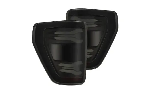 Фонари задние светодиодные LUXX Black Smoke для Ford F-150 XL/XLT/STX 2024–2026, AlphaRex — фото 1