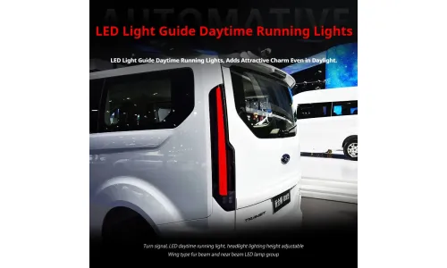 Задние LED-фонари динамический поворотник для Ford Tourneo Custom / Transit V362 (2016-2022), комплект, комплект, FT Carlight Carlight — фото 3