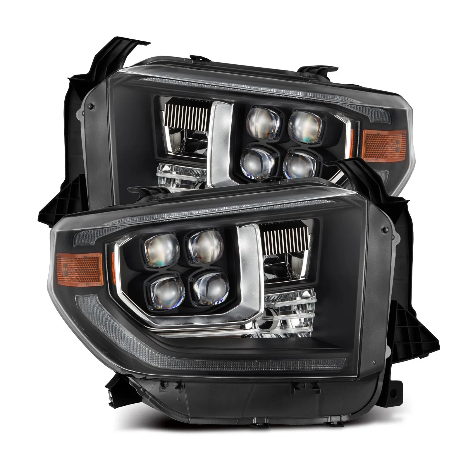 Фары светодиодные Nova G2 Black для Toyota Tundra 2014–2021 (см. примечание), AlphaRex — фото 2