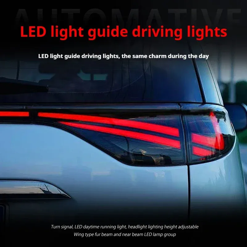 Задние LED-фонари динамический поворотник сквозные для Toyota Previa ACR50 (2006-2016), комплект, комплект, FT Carlight Carlight — фото 4