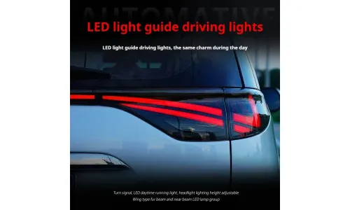 Задние LED-фонари динамический поворотник сквозные для Toyota Previa ACR50 (2006-2016), комплект, комплект, FT Carlight Carlight — фото 4