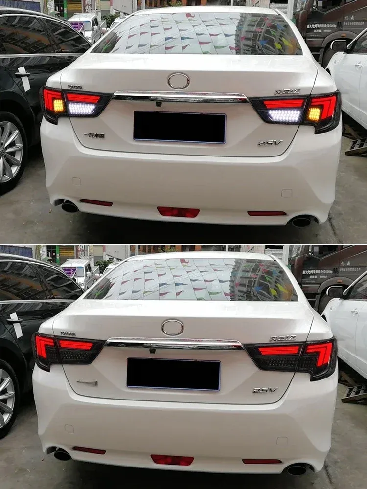 Задние LED-фонари динамический поворотник для Toyota Reiz Mark X (2013-2017), комплект, комплект, FT Carlight Carlight — фото 5