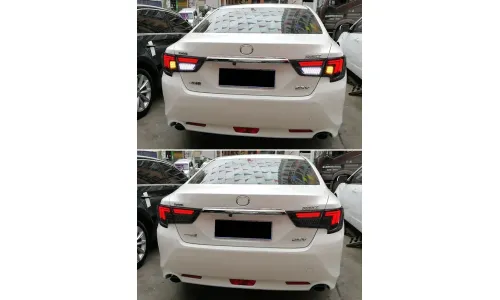 Задние LED-фонари динамический поворотник для Toyota Reiz Mark X (2013-2017), комплект, комплект, FT Carlight Carlight — фото 5