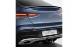 Шильдик GLE 400e Mercedes-Benz GLE Coupe C167 на крышку багажника, хромированный серебристый — фото 1