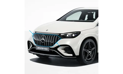 Комплект хромированной решетки Panamericana EQE 53 AMG Mercedes-Benz EQE SUV X294 — фото 1