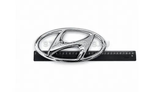 Эмблема передняя в решетку Hyundai Creta 2, оригинал — фото 3