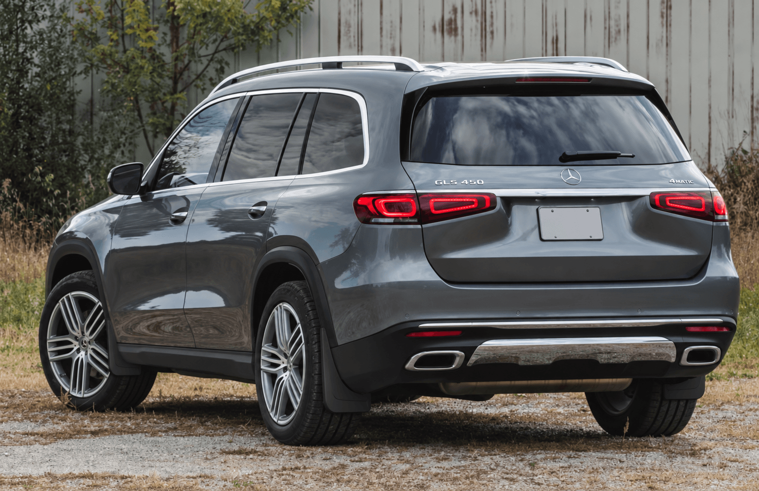 Брызговики Mercedes GLS-Class X167, без боковых подножек, комплект — фото 6