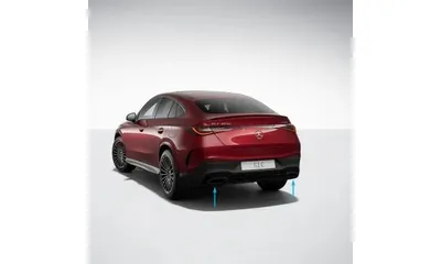 Чёрные декоративные накладки Night Package для Mercedes-Benz GLC Coupé C254 — фото 1