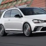 Черные боковые наклейки Clubsport Volkswagen Golf VII GTI, 5 дверей — фото 4