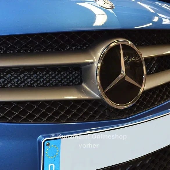 Решетка Diamond Mercedes-Benz A-Класс W176 дорестайлинг — фото 4