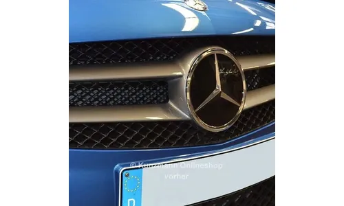 Решетка Diamond Mercedes-Benz A-Класс W176 дорестайлинг — фото 4