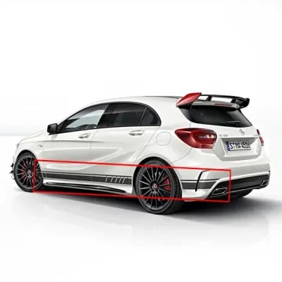 Комплект боковых наклеек Edition 1 Mercedes-Benz A 45 AMG W176 — фото 1