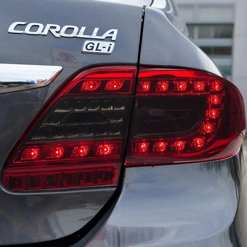 Задние LED-фонари динамический поворотник для Toyota Corolla (2011-2013), комплект, комплект, FT Carlight Carlight — фото 3