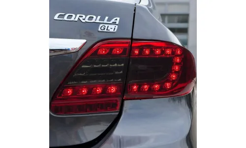 Задние LED-фонари динамический поворотник для Toyota Corolla (2011-2013), комплект, комплект, FT Carlight Carlight — фото 3