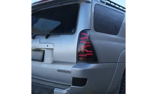 Фонари задние светодиодные Luxx Black Red для Toyota 4Runner 2003–2009, AlphaRex — фото 1