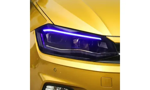 Фары передние LED с ходовыми огнями для VW Polo (2019-2022), комплект, комплект, FT Carlight Carlight — фото 3