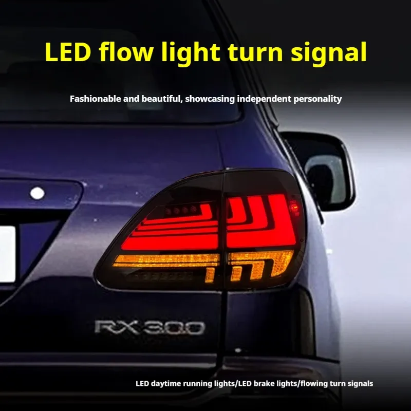 Задние LED-фонари динамический поворотник для Lexus RX300/RX330 (1998-2003), комплект, комплект, FT Carlight Carlight — фото 4