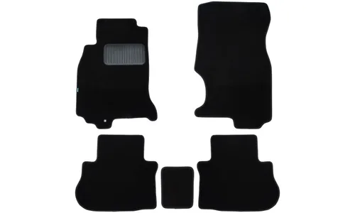 Коврики в салон Klever Premium INFINITI FX АКПП 2002-2006, 2006-2009, кроссовер, 5 шт. (текстиль) / Инфинити ФХ — фото 1