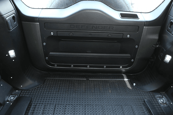 Заглушки болтов двери багажника Land Rover Defender, серебристый — фото 2