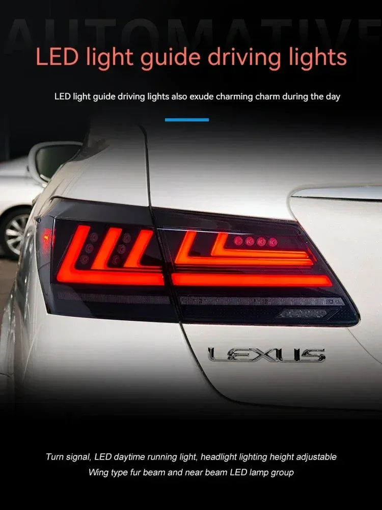 Задние LED-фонари динамический поворотник для Lexus ES (2006-2012), комплект, комплект, FT Carlight Carlight — фото 4