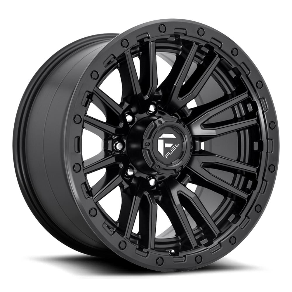 Диск колесный R20x9 Rebel D679 Матовый Черный Fuel Off-Road — фото 1