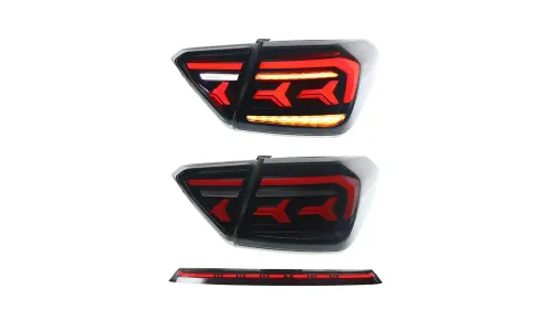 Задние LED-фонари динамический поворотник сквозные для Proton Saga (2016-2022), комплект, комплект, FT Carlight Carlight — фото 4