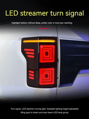 Задние LED-фонари динамический поворотник для Ford Raptor F-150 (2015-2021), комплект, комплект, FT Carlight Carlight — фото 4