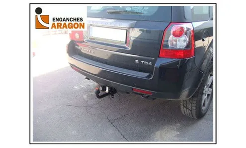 ТСУ для LAND ROVER Freelander II 2007-, Тип шара: Горизонтальный, условно-съемный (лебединая шея) (A) / Ленд Ровер Фриландер — фото 1
