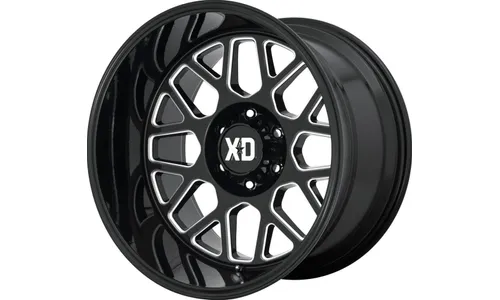 Диск колесный R20x9 XD849 Глянцевый Черный KMC — фото 1