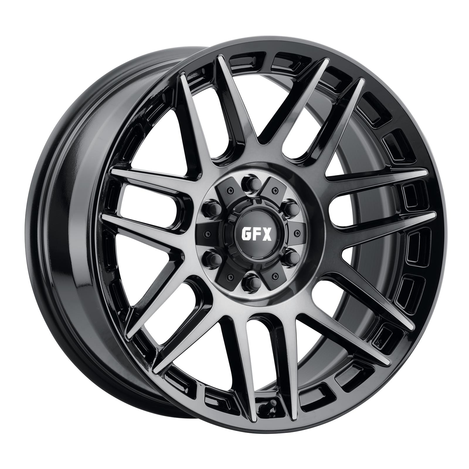 Диск колесный R18x9 G-FX TM8 Глянцевый черный Voxx — фото 1