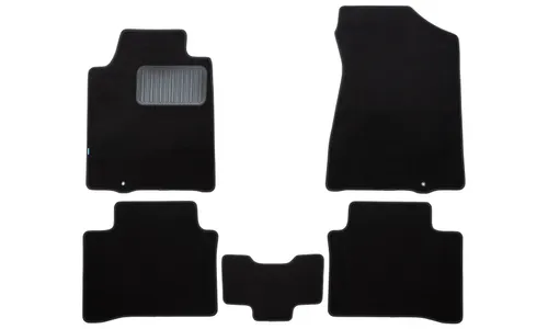 Коврики в салон Klever Premium NISSAN Teana II 2008-2011, 2011-2014, седан, 5 шт. (текстиль) / Ниссан Теана — фото 1