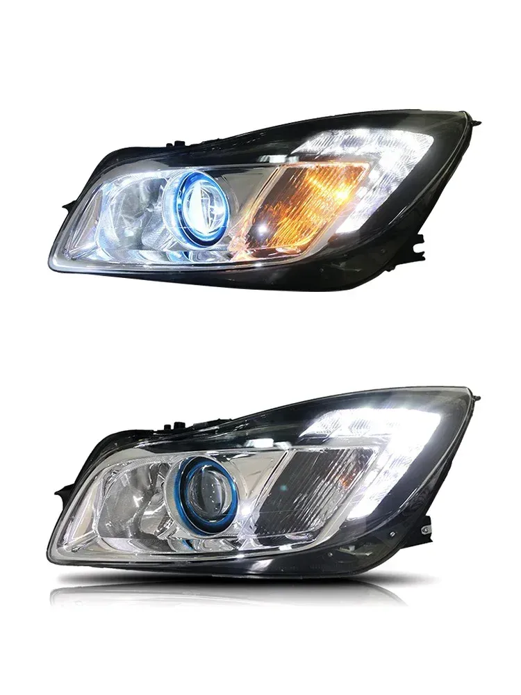 Фары передние LED с ходовыми огнями для Buick Regal GS (2009-2013), комплект, комплект, FT Carlight Carlight — фото 6