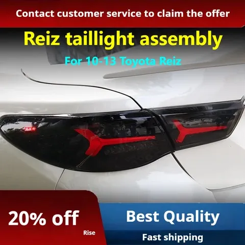 Задние LED-фонари динамический поворотник для Toyota Reiz Mark X (2010-2013), комплект, комплект, FT Carlight Carlight — фото 2