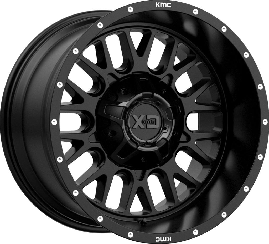 Диск колесный R20x9 XD842 Атласный Черный KMC — фото 1