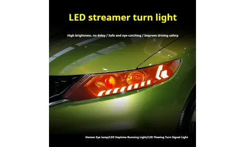 Фары передние LED с ходовыми огнями для Honda Jade (2013-2020), комплект, комплект, FT Carlight Carlight — фото 3