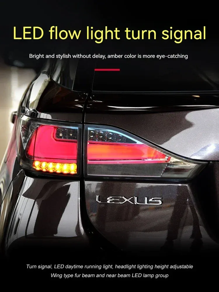 Задние LED-фонари динамический поворотник для Lexus CT200h (2011-2017), комплект, комплект, FT Carlight Carlight — фото 5