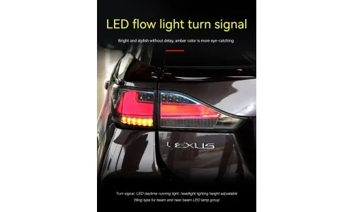 Задние LED-фонари динамический поворотник для Lexus CT200h (2011-2017), комплект, комплект, FT Carlight Carlight — фото 5