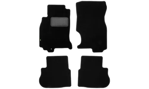Коврики в салон Klever Standard INFINITI FX АКПП 2002-2006, 2006-2009, кроссовер, 4 шт. (текстиль) / Инфинити ФХ — фото 1