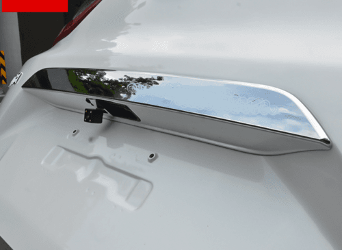 Накладка на пластик крышки багажника Honda CR-V 2017-, нержавейка — фото 1
