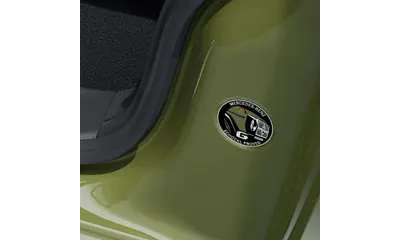 Комплект шильдиков STRONGER THAN THE 1980s Mercedes-Benz G-Класс W465, зеленый, 2 шт. — фото 1
