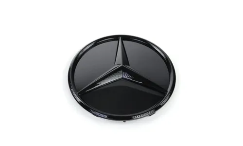 Черная глянцевая эмблема-звезда Mercedes-Benz GLC X254 для решетки радиатора — фото 1