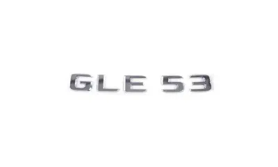Хромированный шильдик GLE 53 Mercedes-Benz GLE Coupe C167 — фото 1