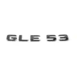 Шильдик GLE 53 Mercedes-Benz GLE V167, темный хром — фото 2