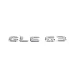 Шильдик GLE 63 Mercedes-Benz GLE Coupe C167, хромированный серебристый — фото 4