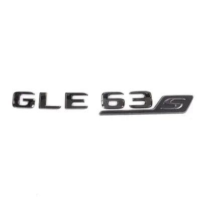 Шильдик GLE 63 S Mercedes-Benz GLE Coupe C167, темный хром — фото 1