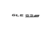 Шильдик GLE 63 S Mercedes-Benz GLE V167, темный хром — фото 2